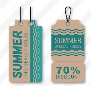 Summer sale tag