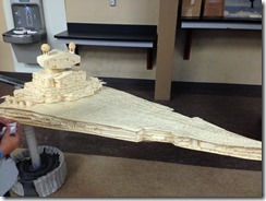 Made completely out of masking tape