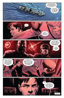 "James Bond: Origin núm.8" de Jeff Parker e Ibrahim Moustafa.