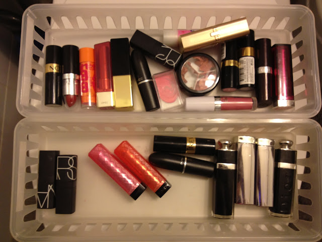 Lipstick Collection and Storage