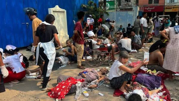 Update Gempa Myanmar: Ratusan Tewas, Rumah Sakit Penuh, Junta Minta Bantuan Internasional