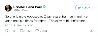  Paul: ‘I won’t be bribed or bullied’ on repeal vote | TheHill