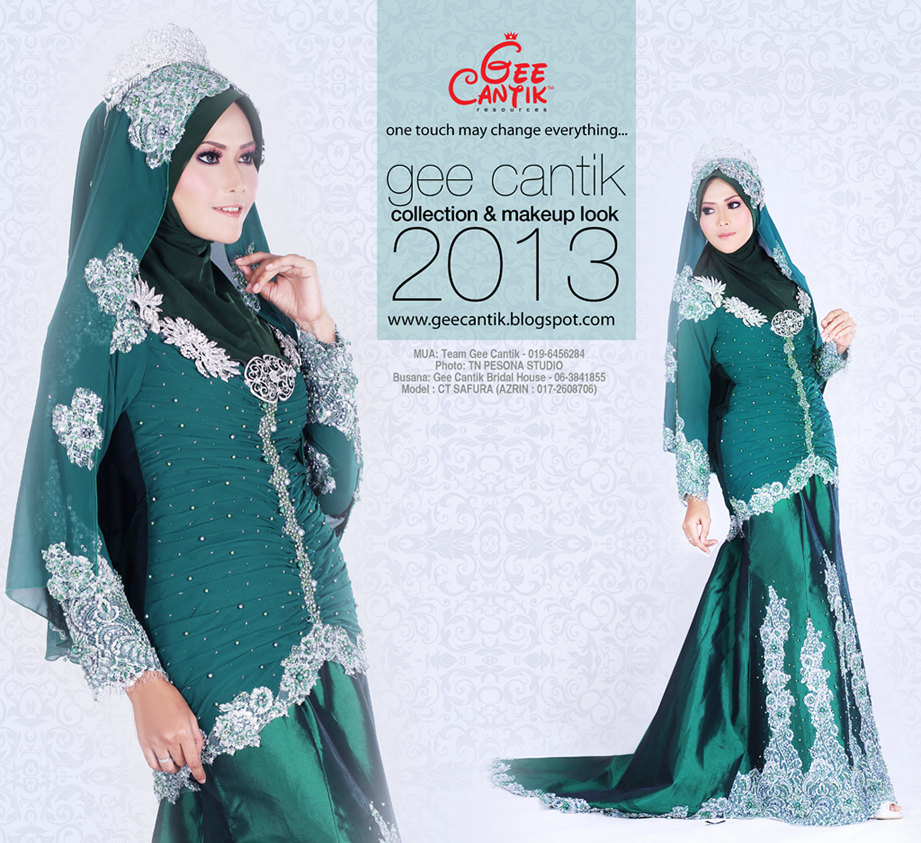  Baju  Pengantin  Hijau  Turquoise New Style for 2019 2019