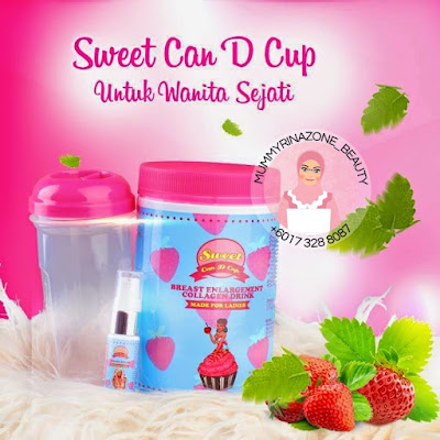 SWEET CAN D CUP UNTUK PAYUDARA LEBIH ANJAL