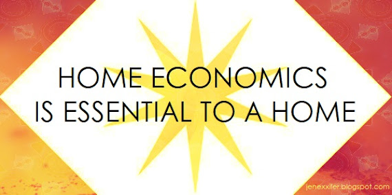 Home Economics is Essential to a Home (Housewife Sayings by JenExx)