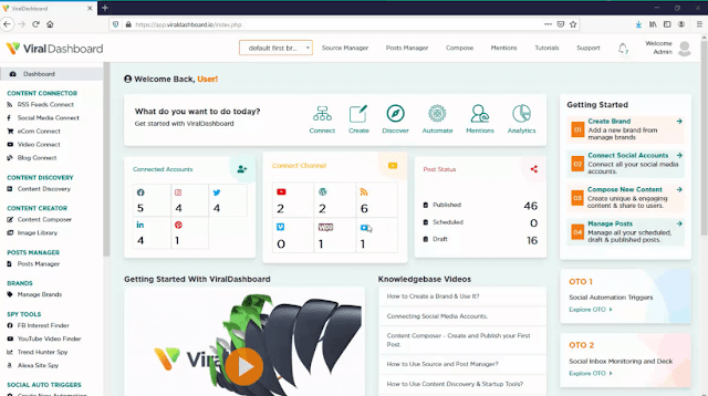 What is viral Dashboard