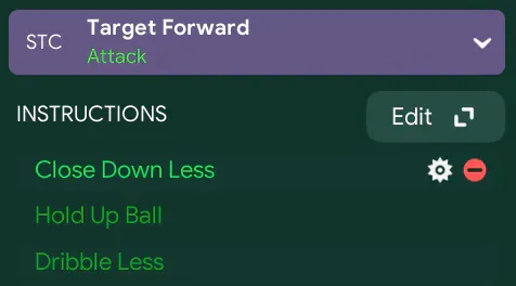 Target Forward – Attack
