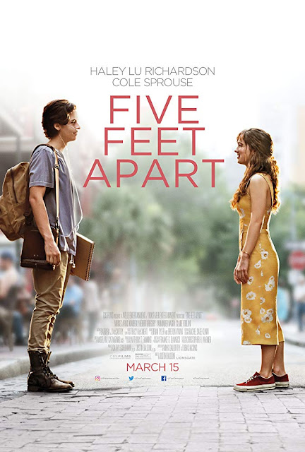Movie poster for Lionsgate and CBS Films's latest romance film Five Feet Apart
