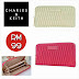 CHARLES & KEITH Purse (Pink & Beige)