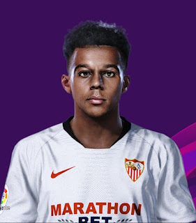 PES 2020 Faces Jules Kounde by Shaft