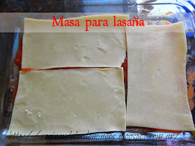 Masa para lasaña casera