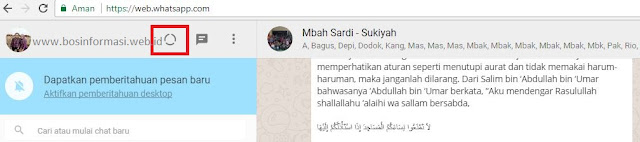 Cara Melihat Pembaharuan Status Whatsapp Teman di Whatsapp Web