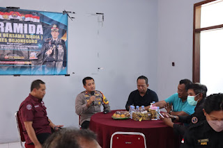 Bersama Media, Polres Bojonegoro Ciptakan Kamtibmas Kondusif Dengan Karya Jurnalistik Melalui PIRAMIDA