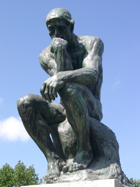 Le Penseur by Auguste Rodin, Musée Rodin, Rue de Varenne, Paris