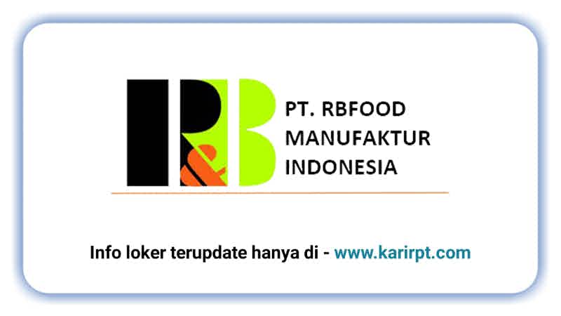 PT RBFood Manufaktur Indonesia