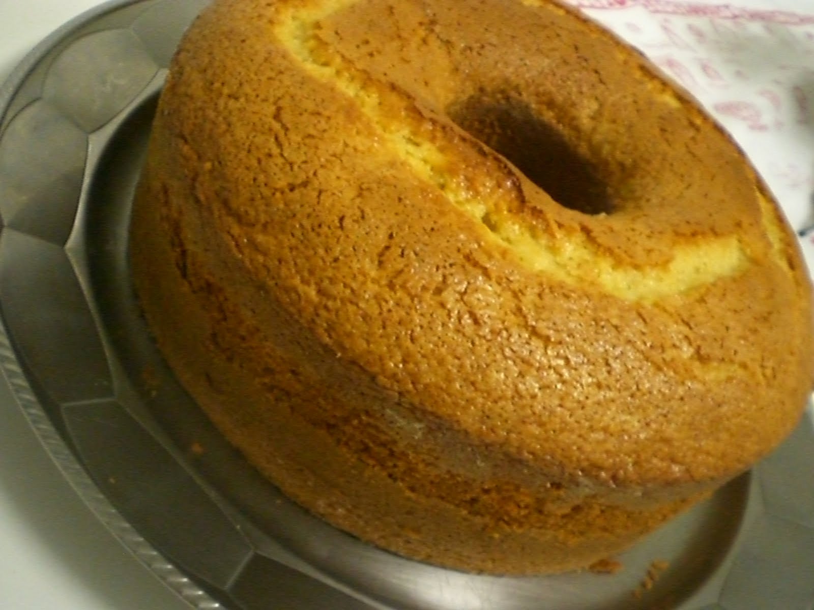 Receita Bolo de Laranja Fcil