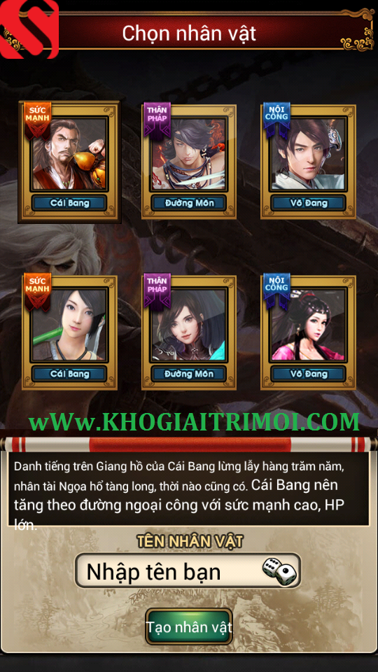 Hướng dẫn tạo tài khoản game Auto VL