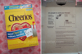 Cheerios sendCheer campaign