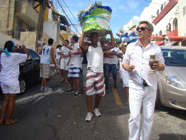 Todos se encontram na festa de Iemanjá