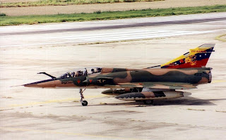 Mirage 50 en tierra