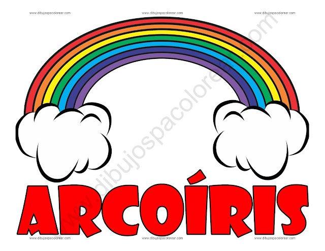 Arcoiris Dibujo animado