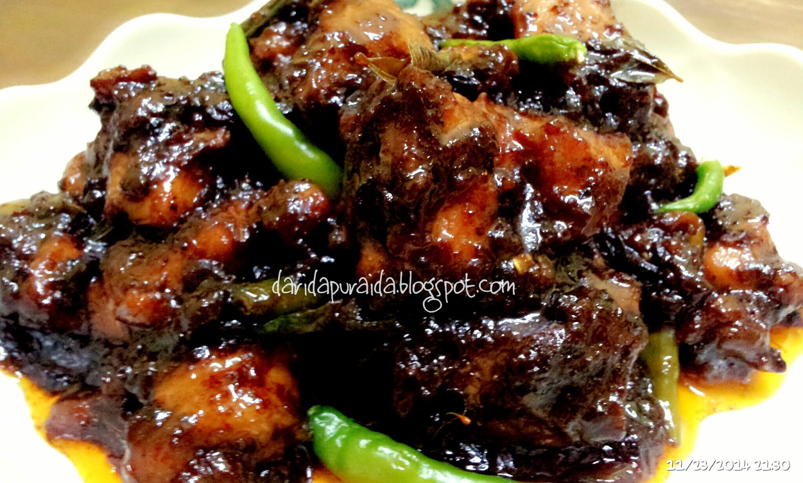 Dari Dapur Aida: Ayam Kam Heong