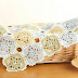 Individual de mesa multicolor granny crochet o ganchillo - Multicolored granny crochet place mat