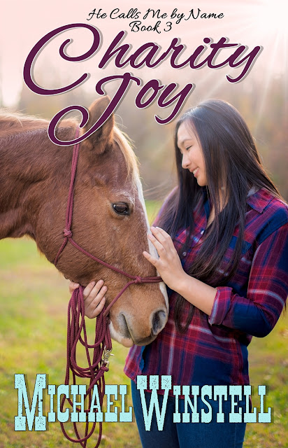 Charity Joy, Chloe Go, He Calls Me by Name, girl, horse, book, book cover, Jenny V Photography