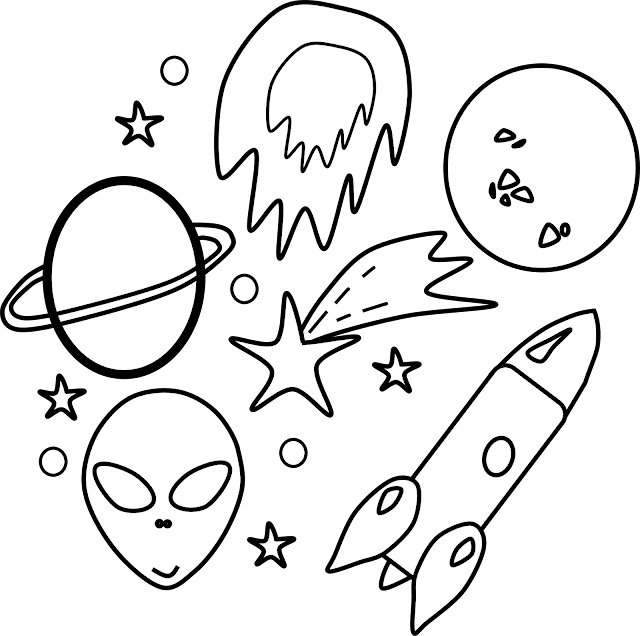 Space Elements Clipart