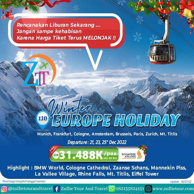 WINTER EUROPE HOLIDAY 13D By SQ