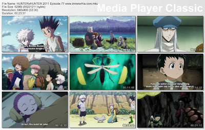 Download Film / Anime Hunter x Hunter 2011 Episode 77 "Gelisah dan Penampakan" Bahasa Indonesia