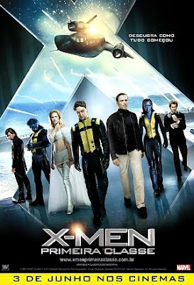 Filme Poster X-Men: Primeira Classe R5 XviD Dual Áudio & RMVB Dublado