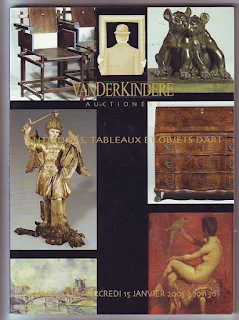 Catalogue, Vanderkindere Auctioneer, année 2003