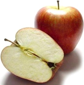 Foto de manzanas con ramita