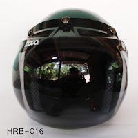 Jual Helm Retro Bogo Black SK Cokelat - Y