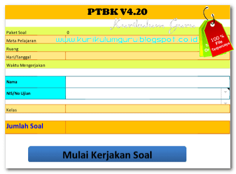 Aplikasi Ujian Berbasis Komputer Dilengkapi dengan Panduannya Gratis