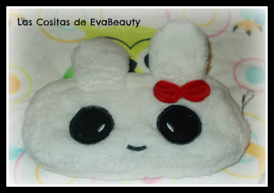 Estuche conejita peluche papelería amazon kawaii bonita