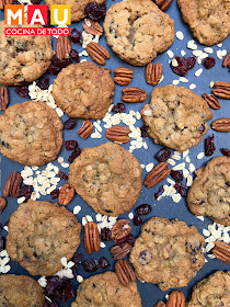 mau cocina de todo galletas avena arandanos nuez receta facil las mejores