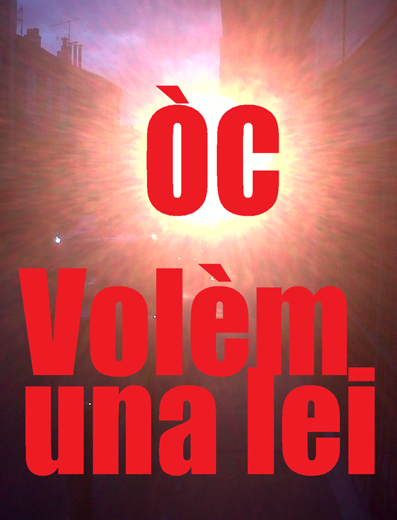 Òc volèm una lei per l'occitan