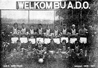 ADO DEN HAAG. Temporada 1970-71. Foto de la plantilla. REAL VALLADOLID DEPORTIVO 0 ADO DEN HAAG 1 Domingo 13/06/1971, 17:30 horas. Trofeo triangular IV Centenario de la Batalla de Lepanto, 3er. partido. Valladolid, estadio Municipal José Zorrilla. GOLES: 0-1: 30’, Hestad