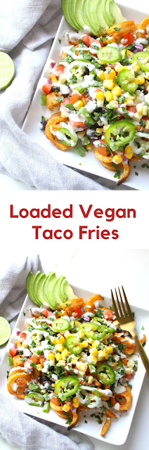 Loaded Vegan Taco Fries