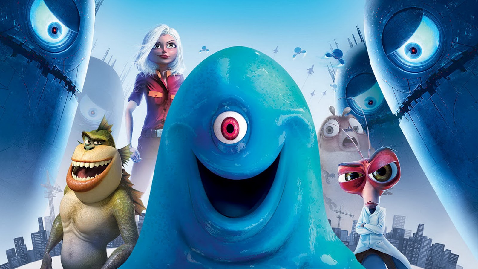 Welcome Movie Downloads: Monsters vs Aliens movies