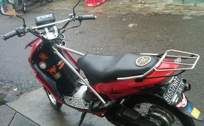  Modif Mio Sporty Trail Modifikasi Motor Kawasaki Honda 