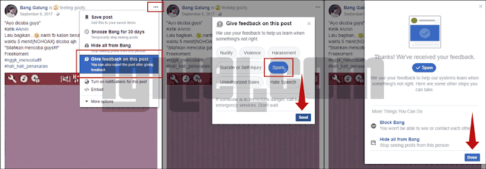 Cara Mengatasi Link Yang Diblokir Dan Ditandai Spam Facebook