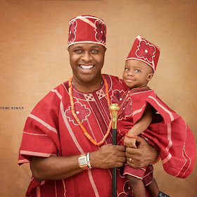 Yoruba actor Femi Adebayo family photos
