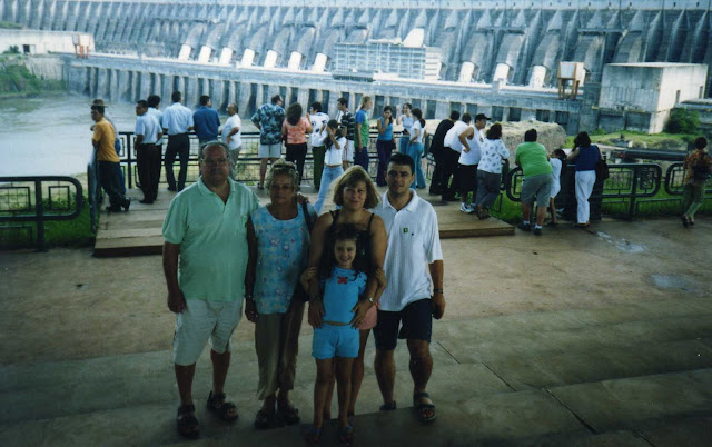 Hidrelétrica em Foz do Iguaçú