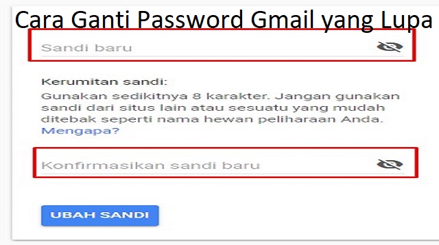  Pastinya semua orang memiliki alamat Email di zaman sekarang ini Cara Ganti Password Gmail yang Lupa 2022
