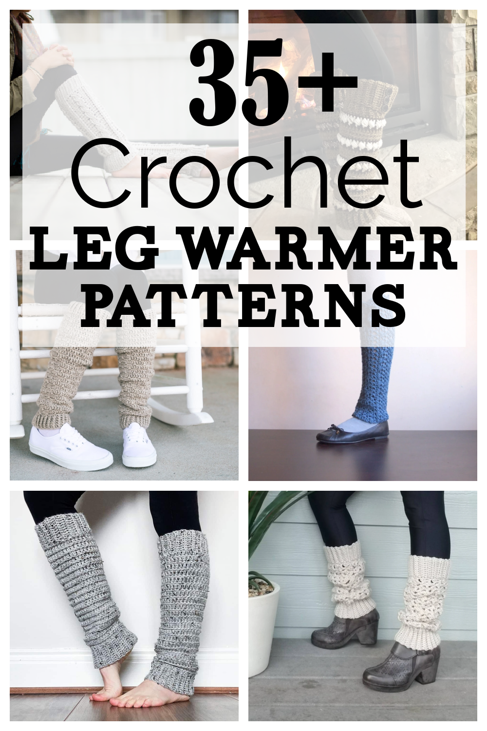 35+ Crochet Leg Warmer Patterns - Adventures of a DIY Mom