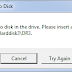 SOLVED no disk error howto get2knowug