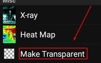 Membuat Background Menjadi Transparan